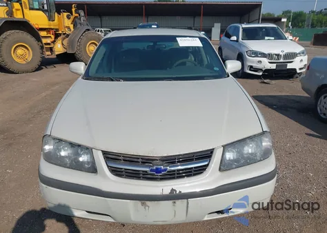 2003 Chevrolet Impala из США, поврежденный, VIN 2G1WF52E939387214